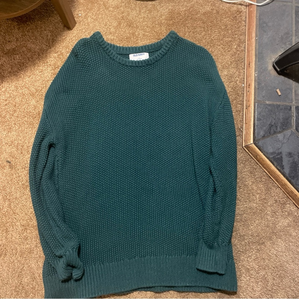 Old Navy Teal Knit Sweater Womens small